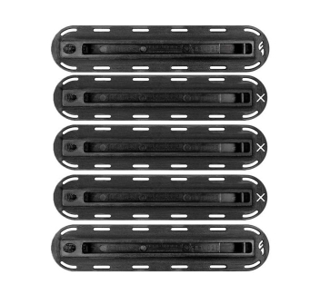 FUTURES FIVE SET FIN BOX BLACK