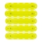 FUTURES FIVE SET FIN BOX NEON YELLOW