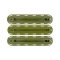 FUTURES THRUSTER SET FIN BOX ARMY GREEN