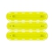 FUTURES THRUSTER SET FIN BOX NEON YELLOW