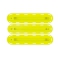 FUTURES THRUSTER SET FIN BOX NEON YELLOW