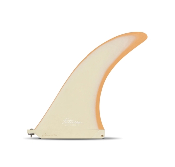 FUTURES ZACK FLORES 9.5 ORANGE CREAM LONGBOARD FIN