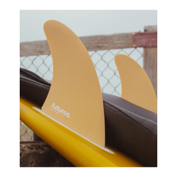 FUTURES ZACK FLORES FIBERGLASS TWIN ORANGE SET