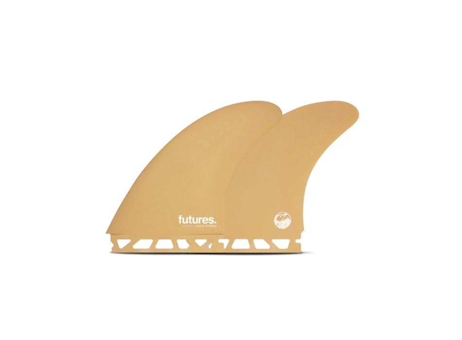 FUTURES ZACK FLORES FIBERGLASS TWIN ORANGE SET