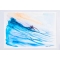 GANADU SURF ART WATERCOLOR 30x40 CM LONGBOARD GRAB