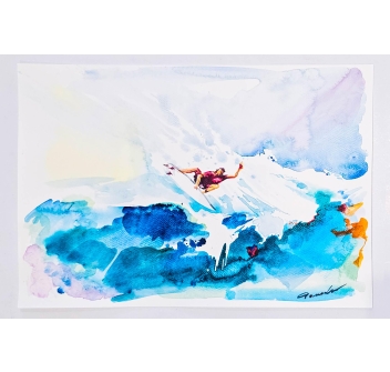 GANADU SURF ART LIMITED EDITION PRINT #16 32x46,5 CM