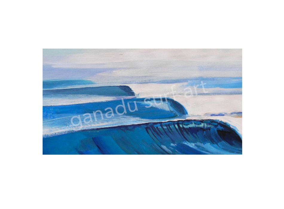 GANADU SURF ART ORIGINAL PAINTINGS LINE UP