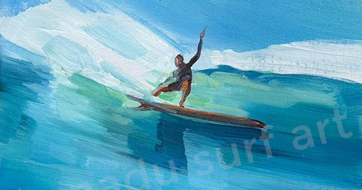 Surf art paintings on sale