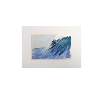 GANADU SURF ART ORIGINAL PAINTINGS TAKE OFF ACRILYC 10X15 2018