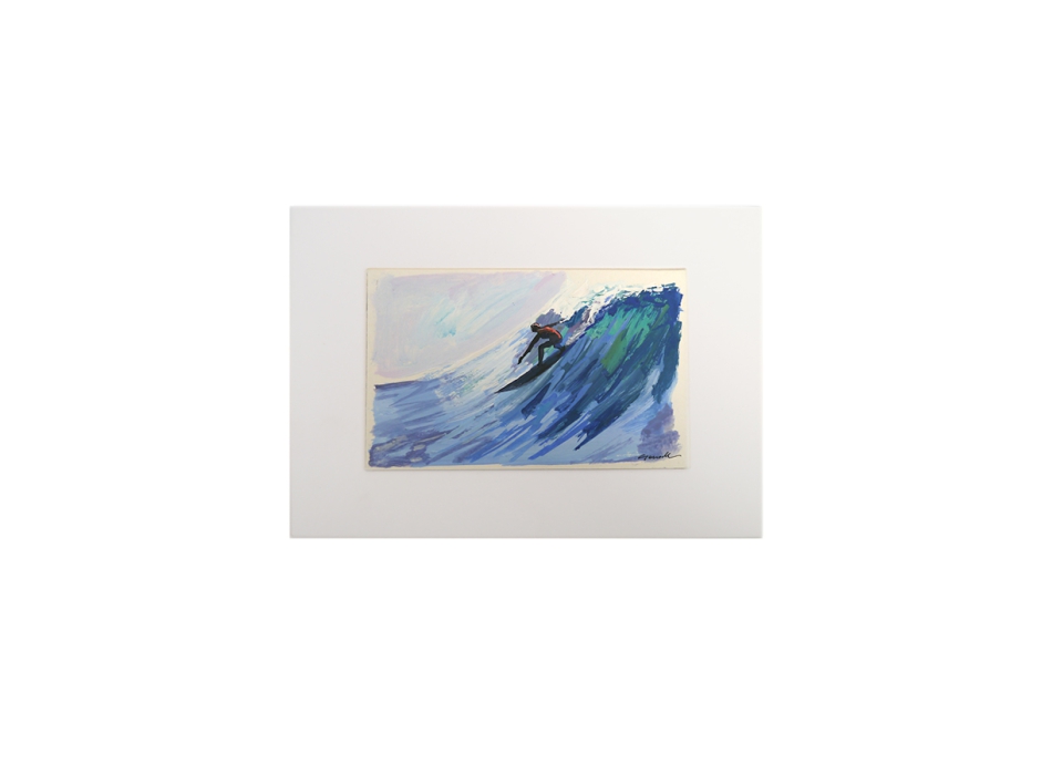 GANADU SURF ART ORIGINAL PAINTINGS TAKE OFF ACRILYC 10X15 2018
