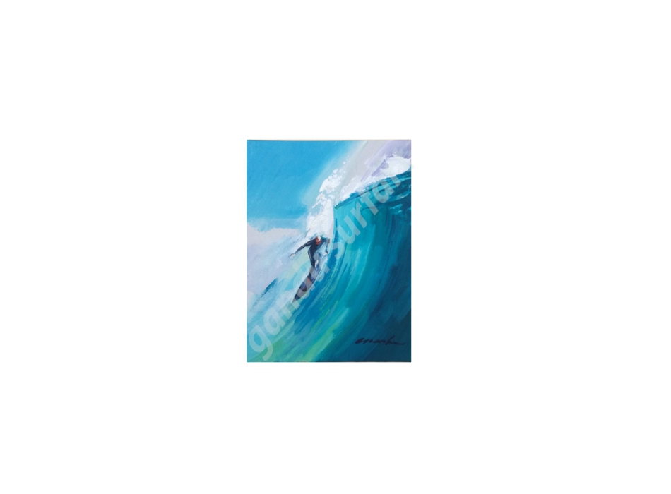 GANADU SURF ART ORIGINAL PAINTINGS TAKE OFF 18X24