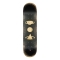 GLOBE G3 BLACK HOLES 8" SKATE DECK BAMBOO/BLACK