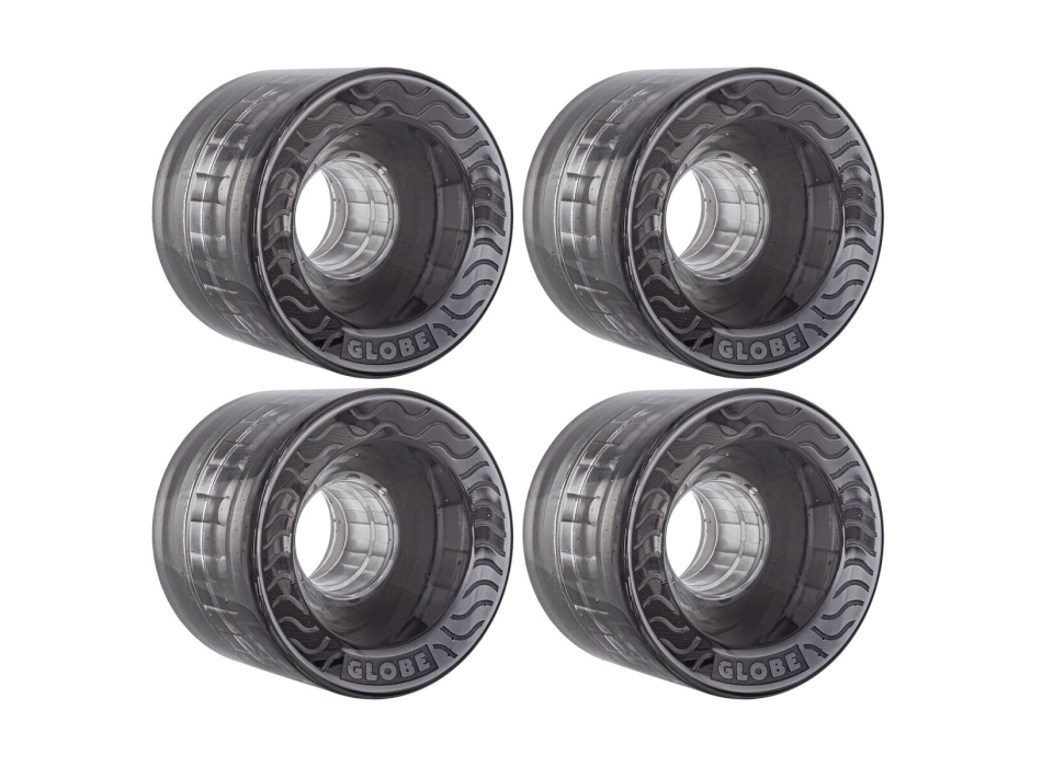 GLOBE RETRO FLEX CRUISER WHEEL 58MM CLEAR BLACK