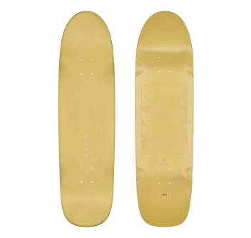 GLOBE SHOOTER 8.625" SKATEBOARD COMPLETE YELLOW/COMEHELL