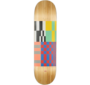 GLOBE SKATE DECK 8" G1 D BLOCKS BLACK/YELLOW