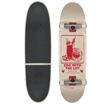 GLOBE 8.625" EGGY SKATEBOARD COMPLETE