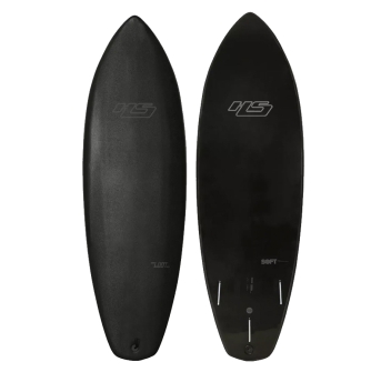 HAYDENSHAPES LOOT SOFT FUTURES FINS BLACK