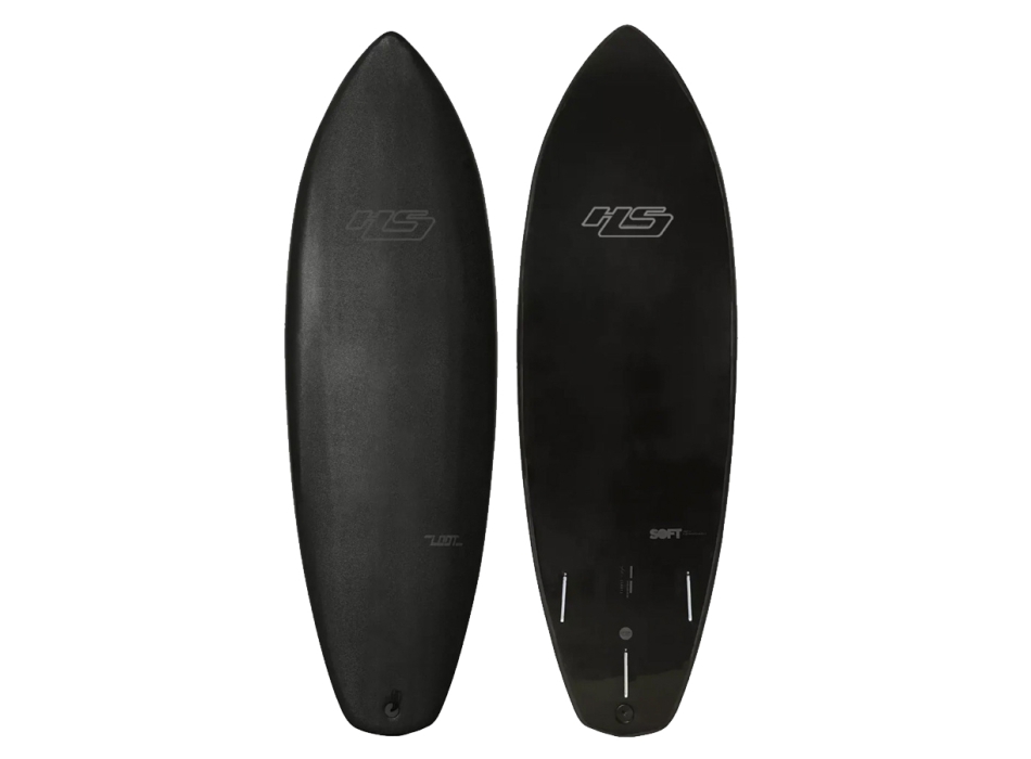 HAYDENSHAPES LOOT SOFT FUTURES FINS BLACK