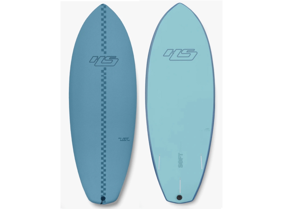 HAYDENSHAPES LOOT SOFT FUTURES FINS BLUE