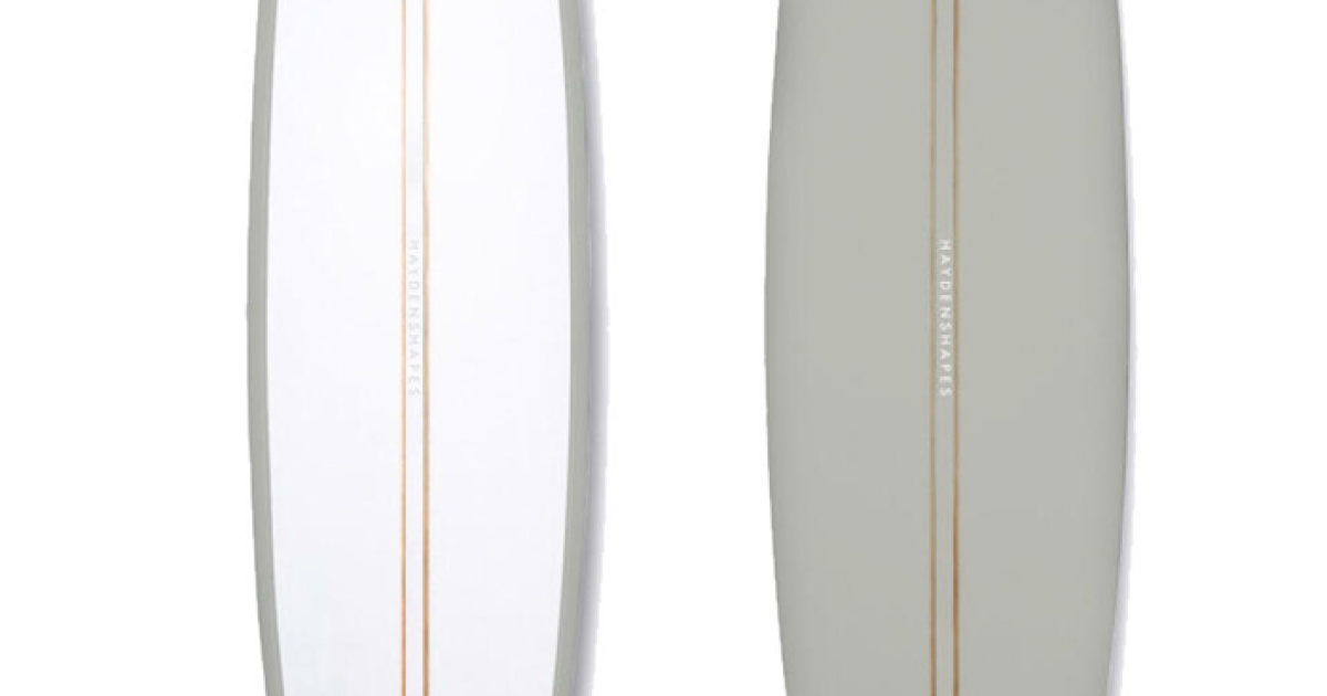 Haydenshapes Mid Length Glider PU Futures 2+1 - Buy online