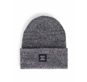 HERSCHEL ABBOTT BEANIE HEATHER BLACK