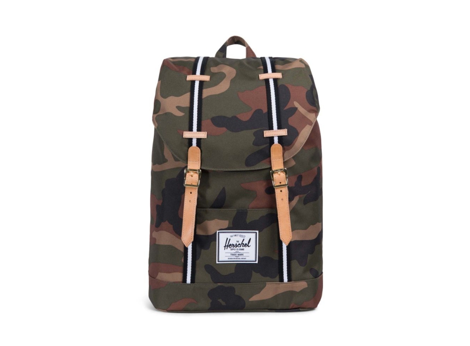 HERSCHEL RETREAT WOODLAND CAMO BACKPACK