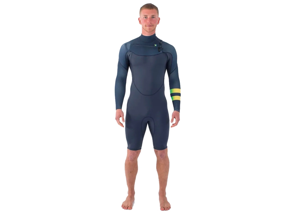 HURLEY 2/2MM AIR TOLEDO 2.5 SHORTY CHEST ZIP