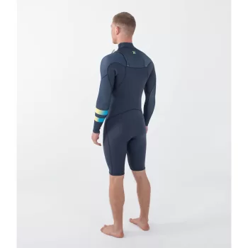 HURLEY 2/2MM AIR TOLEDO 2.5 SHORTY CHEST ZIP