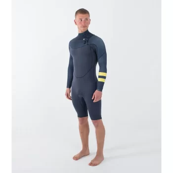 HURLEY 2/2MM AIR TOLEDO 2.5 SHORTY CHEST ZIP