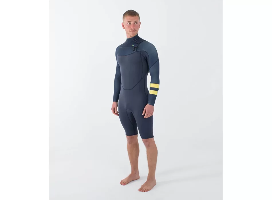 HURLEY 2/2MM AIR TOLEDO 2.5 SHORTY CHEST ZIP