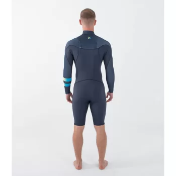 HURLEY 2/2MM AIR TOLEDO 2.5 SHORTY CHEST ZIP