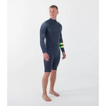 HURLEY 2/2MM AIR TOLEDO 2.5 SHORTY CHEST ZIP