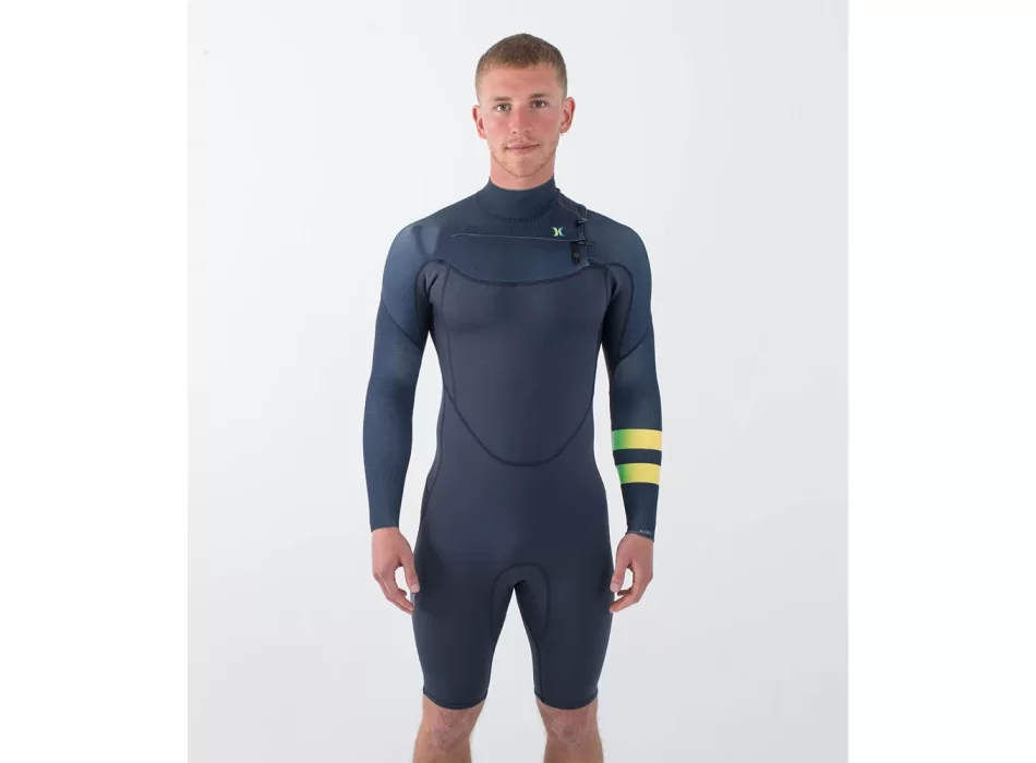 HURLEY 2/2MM AIR TOLEDO 2.5 SHORTY CHEST ZIP