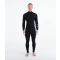 HURLEY WETSUIT ADVANT 4/3MM CHEST ZIP BLACK/BLUE