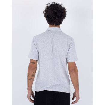 HURLEY POLO SHORT SLEEVE ACE VISTA WHITE HEATHER