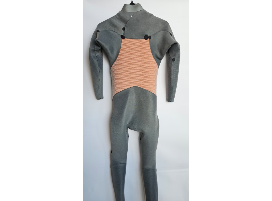 HURLEY WETSUIT ADVANT 5/3 MM CHEST ZIP BLACK