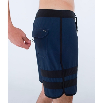 HURLEY BLOCK PARTY BOARDSHORTS 18" BLUE BLACK