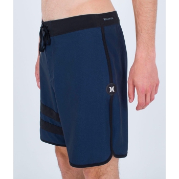 HURLEY BLOCK PARTY BOARDSHORTS 18" BLUE BLACK