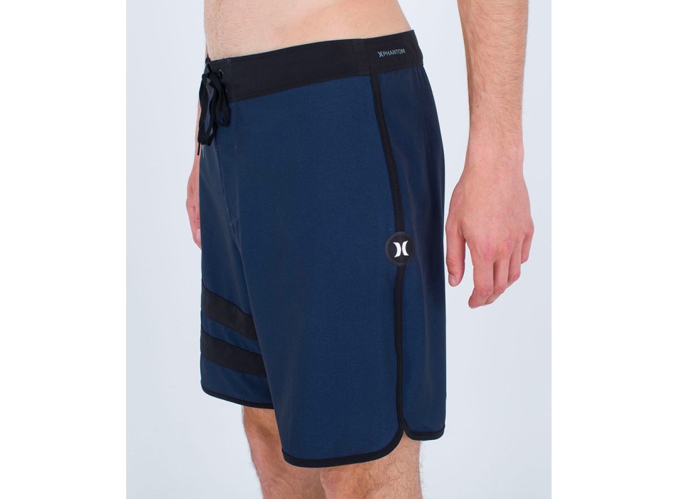 HURLEY BLOCK PARTY BOARDSHORTS 18" BLUE BLACK