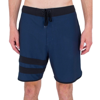 HURLEY BLOCK PARTY BOARDSHORTS 18" BLUE BLACK