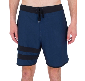 HURLEY BLOCK PARTY BOARDSHORTS 18" BLUE BLACK