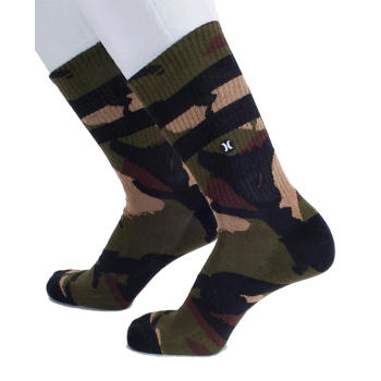 HURLEY H2O JACQUARD CREW SOCK