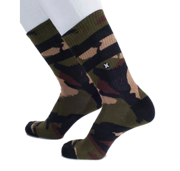 HURLEY H2O JACQUARD CREW SOCK
