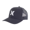 HURLEY DEL MAR TRUCKER HAT BLACK WHITE