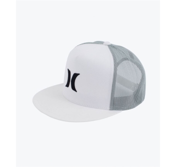 HURLEY ICON SOLID FLAT CAP BLACK