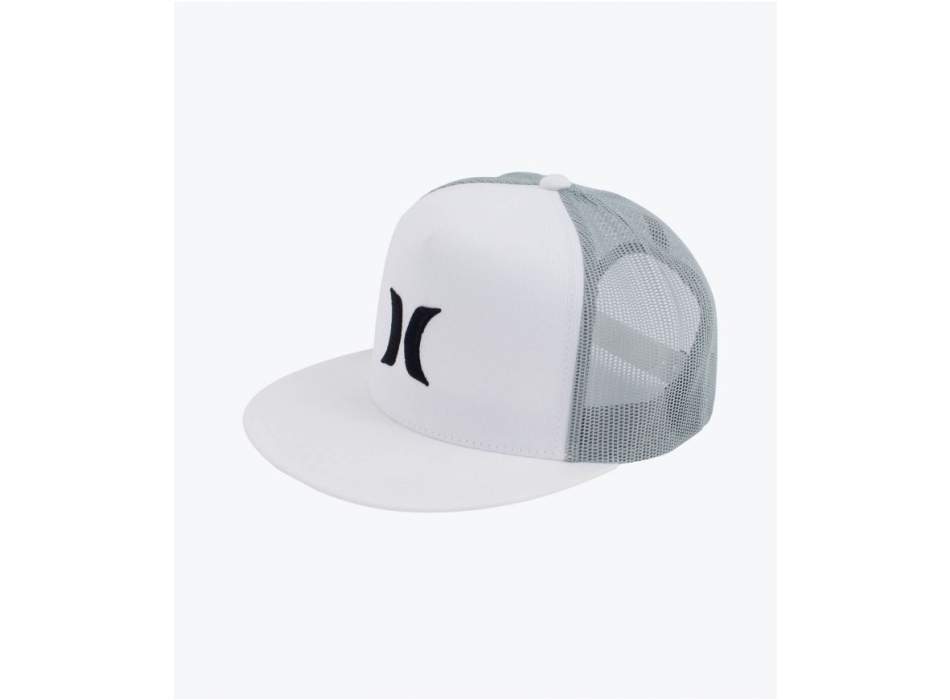 HURLEY ICON SOLID FLAT CAP BLACK