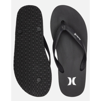 HURLEY ICONIC SOLID SANDALS BLACK