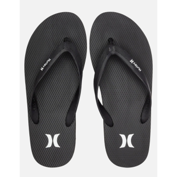 HURLEY ICONIC SOLID SANDALS BLACK