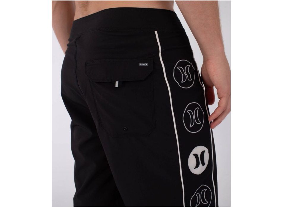 HURLEY KRAFT BOARDSHORT 18" BLACK
