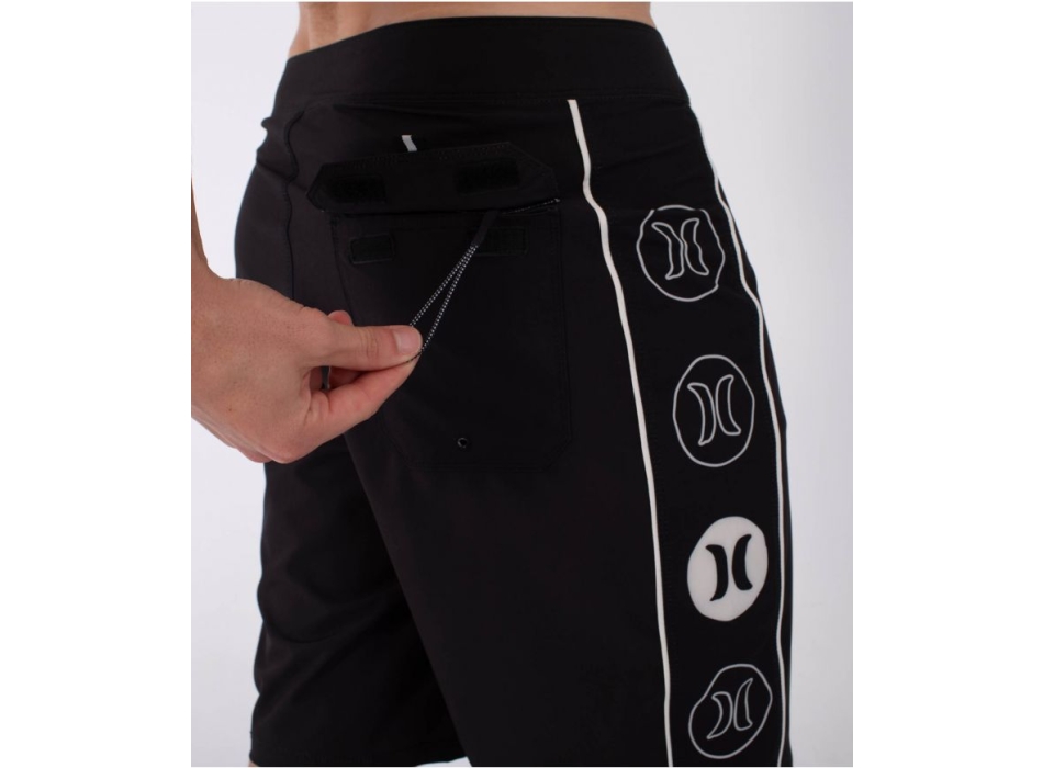 HURLEY KRAFT BOARDSHORT 18" BLACK